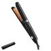 2 in 1 Hair Straightener and Curlers Iron with Ceramic Plate for All Hair Style (Black&Black)