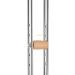 Crutches for The Elderly Underarm Crutches Double Crutches Non-Slip Walking Stick Walker Leg and Foot Fracture Cloth Aid Smooth Sailing - Buy Online on GoSupps.com