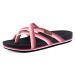 Chillron Women Orthotic Flip Flops Summer Dressy Thong Sandals with Arch Support Cushion Outdoor Indoor Slip on Durable Rubber Sole 9 Black