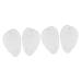 NOLITOY 8 Pairs Forefoot Cushion Inserts Plantar Insoles Forefoot Metatarsal Pads Insoles for High Heels Sandals Pads Sandals Gel Pads Foot Protector Arch Support Pad Massage