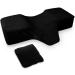 Navizam Lash Pillow for Lash Extensions Memory Foam Eyelash Extension Pillow with Extra Pillow Case Ergonomic Neck Pillow