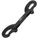 Durable Stainless Steel Double End Snap Bolt for Scuba Diving - 90mm | Black Dive Hook - Buy Online on GoSupps.com