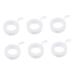 FOMIYES 8 Rolls Eyelash Tape Lash Extension Supplies White Lash Tape Eye Skin Tape Eyelash Grafting Tape Breathable Tape Under Eye Non-woven Fabric Hand Torn Cloth Belt 4X4X2.5CM White 02
