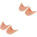 FOMIYES 2pcs Pair Toe Pads & Binoculars Protector Caps - Soft Metatarsal & Toe Protectors for Children - Comfortable Toe Cover Heel Pads & Spacer - Buy Online on GoSupps.com