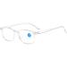 Buy Iynwbjts 806 Anti-Blue Light Reading Glasses - Tr90 Transparent Tea Frame 2.50 for Seniors - International Shipping Available - Buy Online on GoSupps.com