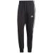 adidas Men's Aeroready Essentials Woven 3-Stripes Cuffed Pants Large Black/White