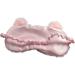 Cute Soft Plush Cat Sleeping Mask for Women & Girls | Funny Eye Cover Blindfold for Travel & Naps - Pink - Buy Online on GoSupps.com