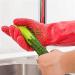 ESASAM Cleaning Gloves Peeled Potato Cleaning Glove Kitchen Vegetables Rub Fruit Skin Scraping Fish Scales Non-slip Household Glove Kitchen Accessories - Buy Online on GoSupps.com