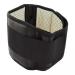 Amagogo Adjustable Lumbar Support Belt for Relief Black 2 Pcs