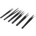 dijiusidy 6 Pieces Anti-Static Tweezers Precision Hair Nipper Remover DIY Jewelry Watch Sewing Scrapbooking Phone Repair - Buy Online on GoSupps.com