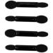 NOLITOY 300 Pcs Black Eyeshadow Brush Eyeshadow Makeup Eyeshadow Brush Eye Shadow Cosmetic Miss Set Mx3pcs Blackx3pcs - Buy Online on GoSupps.com