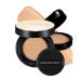 JUNGSAEMMOOL Essential Skin Nuder Cushion (Light) | Refill Included | Natural Finish | Buildable Coverage | Makeup Artist Brand | Cream Foundation