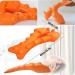Trapezoz Trigger Point Massager | Myofascial Neck & Shoulder Pain Relief | Posture Correction & Upper Back Tension Relief (Orange) - Buy Online on GoSupps.com