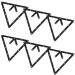 Dioche 6Pcs Billiard Rack Holder - Black Triangle Ball Positioning - Pool Cue Accessory - Buy Online on GoSupps.com