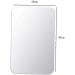 Bravolune 3D Crystal Mirror Wall Stickers - DIY Adhesive Reflective Mural D cor Set - Silver Mirror Stickers for Home Decoration - Buy Online on GoSupps.com
