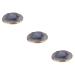 3pcs Makeup Pallet Eyeshadow Pallet Paint Drawing Color Dish Nail Art Accessories Makeup Dish Eyeshadow Palette Eye Shadow Pallets Painting Gel Round Coaster Agate Stone As Shownx3pcs mediumx3pcs