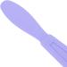 Verdant Touch Toothbrush Spatula Set - 5 Pack Mixing Knife for Alginate Impressions - Purple | International Shipping - Buy Online on GoSupps.com