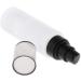 100ml Empty Refillable Glass Pump Dispenser - Cream & Makeup Spray Bottle with Plastic Pump & Lid for International Shipping - Buy Online on GoSupps.com