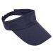 Sportmusies Sun Sport Visors Hat Fits Men Women, Running Golf Beach Cap Extra Long Brim Quick Dry Summer Navy Blue