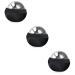 Gatuida 3st massage ball made of stainless steel Practical massage ball Face massager Foot massager Hand massage ball Comfortable tools for muscle relaxation handy the ball roll fitness