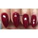 Bluesky Nail Gel Polish MISTLETOE KISSES Christmas Cherry Red with Fine Glitter UV LED Soak Off - Buy Online on GoSupps.com