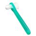 Vakly Denture Brush Pack of 10 - Firm Bristled Brushes for Cleaning Dentures, Retainers, False Teeth, Clear Braces - Individually Bagged - Buy Online on GoSupps.com
