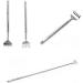 Adjustable Stainless Steel Back Scratcher - Telescopic Back Massage Tool for Ultimate Relief - Buy Online on GoSupps.com