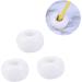 Cabilock Cute Round Toothbrush Holder - 9 Pcs Hygienic Storage for Braces Lovers - White Medium Toothbrush Organizer - Buy Online on GoSupps.com