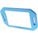 Mpowtech Handle Mirror - 2 Pack Double Handle Handheld Mirrors for Barbershop - Lightweight Foam Barber Mirror for Hair and Beauty Salon (Blue) - Buy Online on GoSupps.com