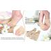Bunion Corrector with Gel Pads - Toe Straightener & Hallux Valgus Relief Sleeve for Foot Health - Body Correction & Protective Gear - Buy Online on GoSupps.com