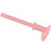 Housoutil R gle de Mesure pour Sourcils 150 MM en Plastique Rose Pied Coulisse Coulissant Portable Outil Pr cis de Maquillage Facial pour Dessin et Estompage des Sourcils