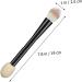 Didiseaon Double-ended Makeup Brush Foundation Brush Highlighter Makeup Brush Women s Suits Makeup Blending Eyebrow Brush Liquid Foundation Double Head Plastic Highlight Brush Miss - Buy Online on GoSupps.com