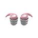 HIOPOIUYT NEW Silicone Earplug Sleep Noise Ear Plugs Noise Canceling Noise Reduction Soundproof Soft AntiSlip 1 Set