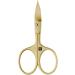 ZWILLING Combi Nail Scissors (Scissors for Nails and Cuticles Curved Edge and Fine Tip for Precise Cut) Premium Gold 90 mm