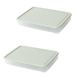 2pcs Box Egg Storage Box Eggs Food Containers Kitchen Egg Tray Refrigerator Kitchen re-usable