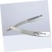 FRCOLOR 2pcs Razor Stainless Steel Shaver - Dual Blade Hair Cutting Knife for Men - Perfect for Beard Grooming - Buy Online on GoSupps.com