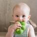 Oli & Carol Edamame Teething Ring - Natural Rubber Baby Toy Safe for Infants Green | International Shipping Available - Buy Online on GoSupps.com