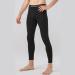 HYCOPROT Men's Compression Pants - Black Small | Athletic Base Layer Bottoms for Running, Workout, Yoga, Basketball - Buy Online on GoSupps.com