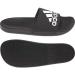 adidas Men's Adilette Comfort Slides Sandal 10 - Black/White - Buy Online on GoSupps.com