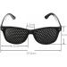 Retoo Raster Glasses for Eye Training | Multi-Dot Perforated Pinhole Glasses | Ayur Read Pro Gridlasses - Black Correction Glasses for Eye Gymnastics - Buy Online on GoSupps.com