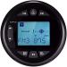 Herdio 4 Inches Mp3 USB AM FM Compatible Weather-Proof Marine & UTV Gauge Stereo Radio Receiver Compatible with Bluetooth Built-in Amplifier-Black