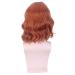 Buy Captain America Black Widow Wig - Scarlett Johansson Orange Wavy Synthetic Hair for Halloween Role Play - Buy Online on GoSupps.com