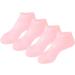 YUSSEQDD 2pairs Moisturizing Silicone Socks for Ultimate Feet Care Comfort Guaranteed High Elasticity Silica Gel Exfoliating Pink One Size fits All Pink One size fits all - Buy Online on GoSupps.com