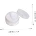 MAGICLULU 6 Pcs Portable Cosmetic Bottle Powder Box Powder Puff Holder Travel Make up Plastic White Bottled 7.2X7.2cm White - Buy Online on GoSupps.com
