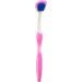 10-Pack Ergonomic Silicone Tongue Cleaners - Long Handle Oral Hygiene Brush (Blue & Pink) - Buy Online on GoSupps.com