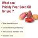 Prickly Pear Seed Oil (Opuntia Ficus-Indica) - 100% Pure Natural Carrier Oil for Skincare & Haircare | Shop Internationally - Buy Online on GoSupps.com