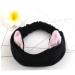 1PC Women Cat Ears Headbands Elastic Head Wrap for Face Washing Makeup Running Sport Black - Buy Online on GoSupps.com
