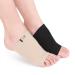Jesata Compression Cushioned Arch Support Sleeves for Men & Women | Elastic Reusable Gel Pad Fabric Arch Socks | Ideal for Plantar Fasciitis Flat Feet Heel Spurs and High/Low Arches | 1PAIR (Gray) - Buy Online on GoSupps.com
