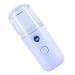 FRCOLOR 1pc Women Durable Usb Handy Beauty Sprayer Mist Steamer Nano Charging Facial Portable Plastic 14.5X4CM Blue