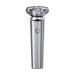 Head Shavers for Bald Men Electrical Rotary Shaver Type-C Rechargeable Full Body IPX7 Waterproof Wet Dry Dual Use Magnetic Cutter Blade for Man Silver